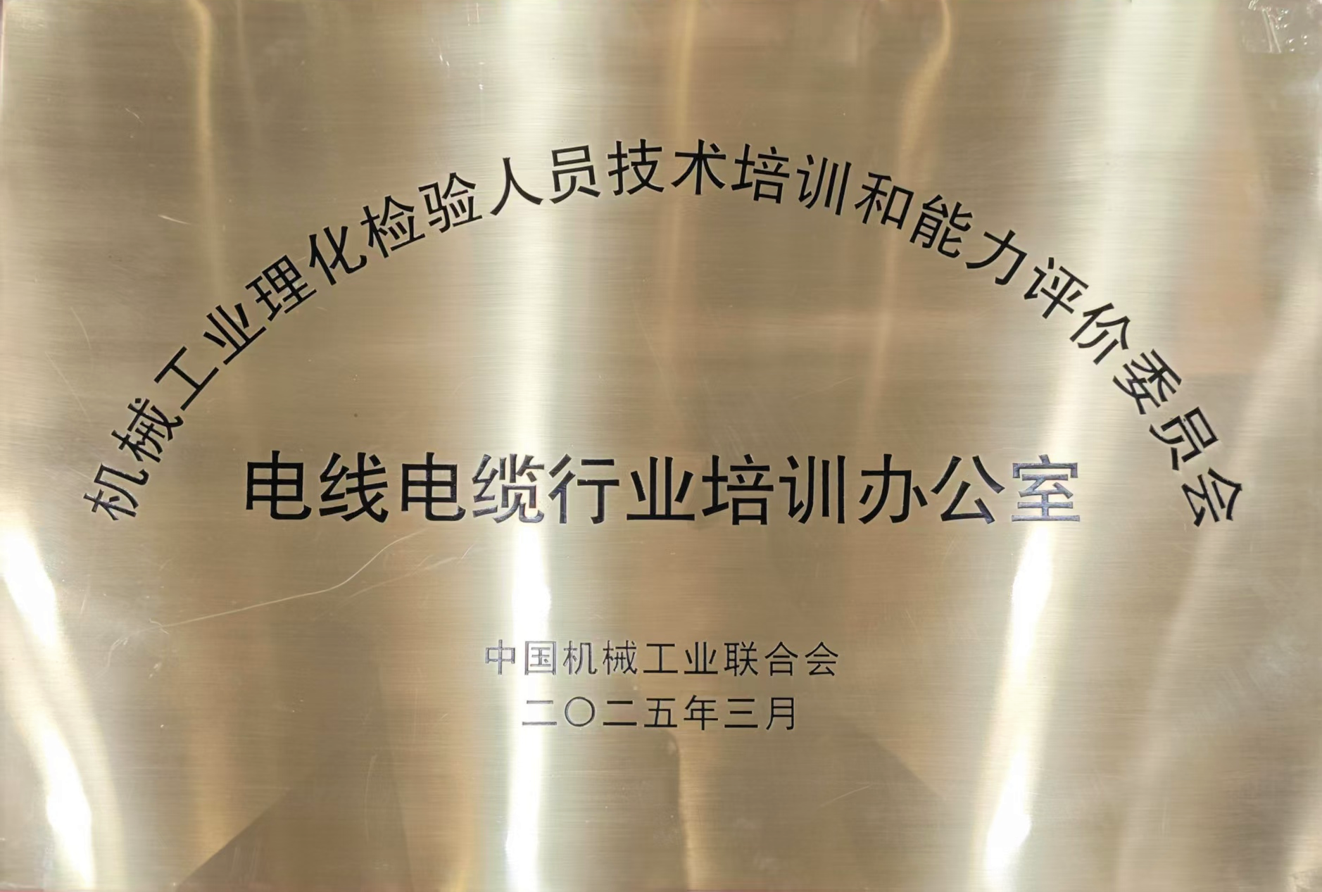 圖片3 電線電纜行業(yè)培訓(xùn)辦公室銅牌.png