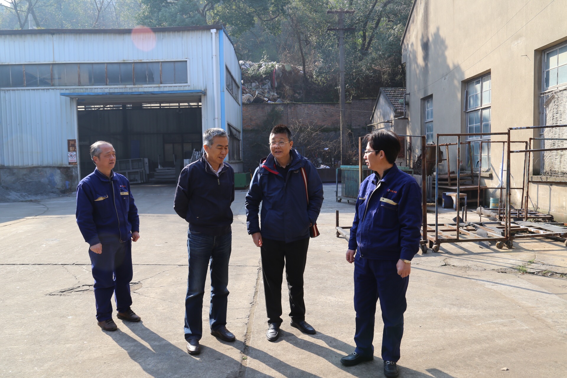 省國(guó)資委外派監(jiān)事會(huì)方建平主席調(diào)研申達(dá)機(jī)器