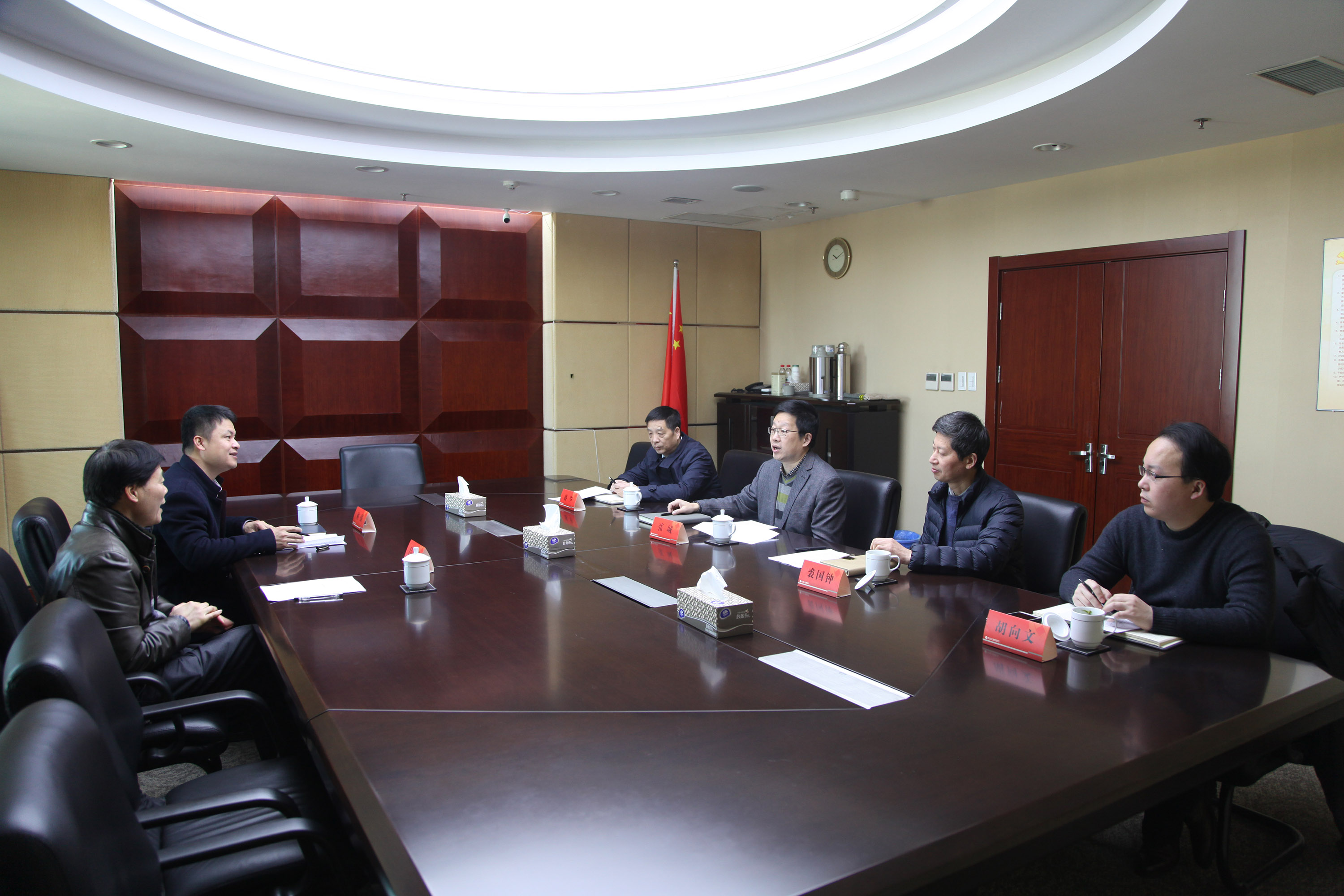 省部屬企事業(yè)工會主席呂美溪一行 調(diào)研指導(dǎo)集團(tuán)公司工會工作