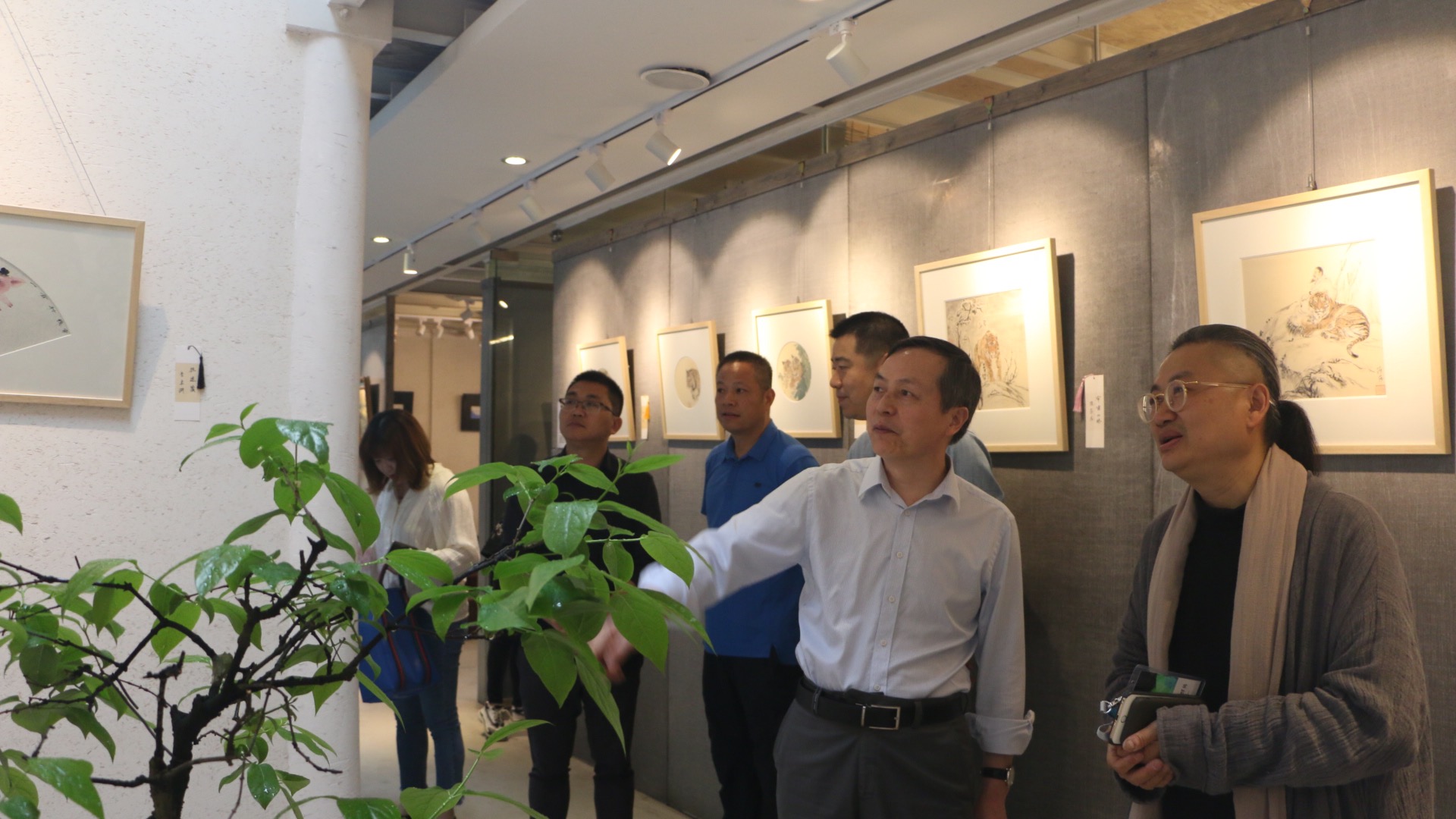 順時(shí)隨俗 匠心揮墨吉祥意  谷雨·群易吉祥藝術(shù)展在九溪書(shū)院成功舉辦