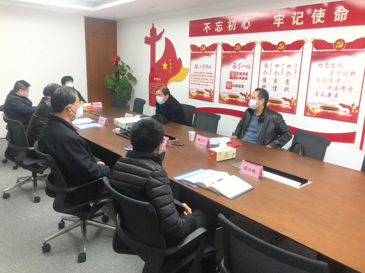 集團(tuán)公司黨委委員、副總經(jīng)理酈幾寧行赴廣杰公司調(diào)研 