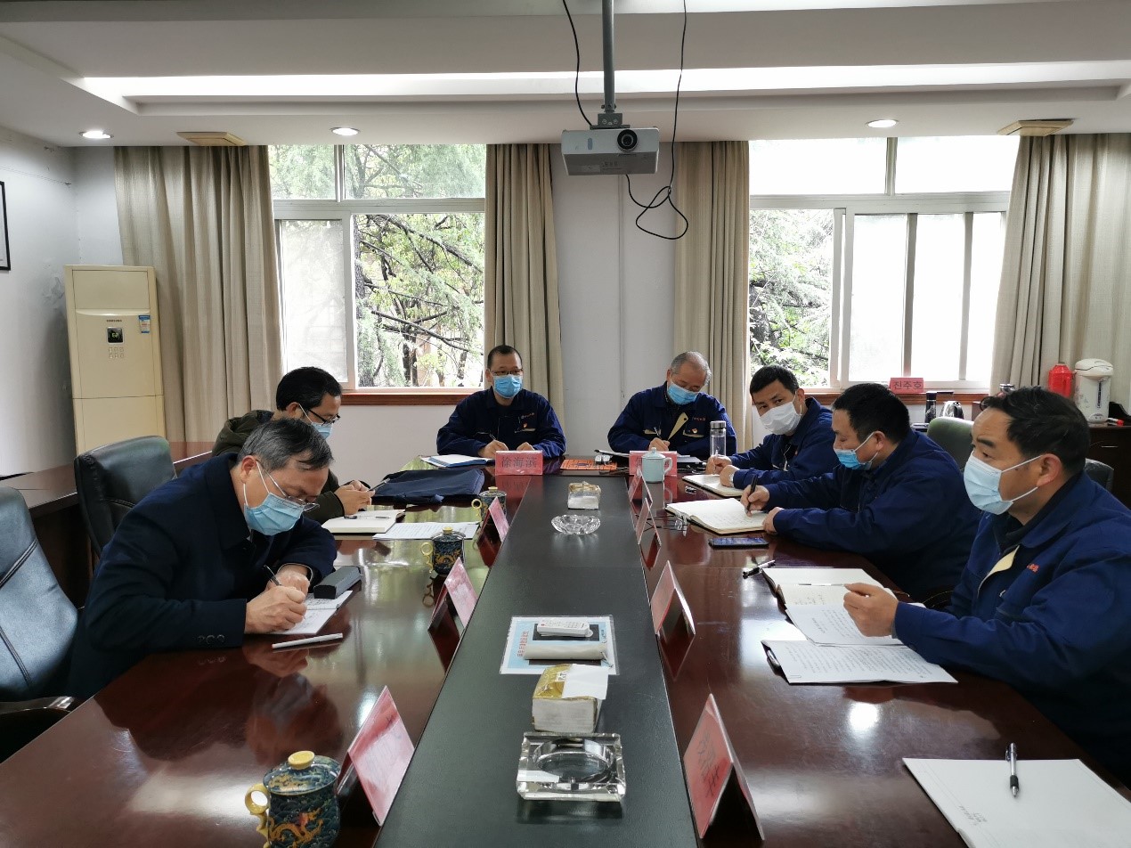 集團公司黨委書記、董事長虞岳明赴申達公司調(diào)研指導工作